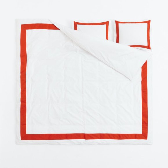 H&M Cotton Sateen Queen Duvet Cover Set NEW SOLD OUT - Picture 4 of 4